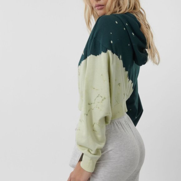 Garage Cropped Hoodie Sweatshirt - Picture 3 of 5